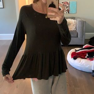 greenish long sleeve